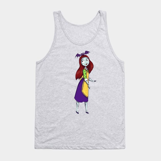 not so scary sally Tank Top by HollieBallardArtist